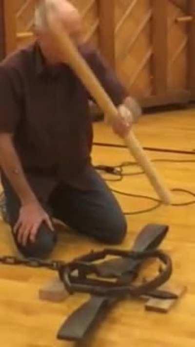 Old Man vs Bear Trap