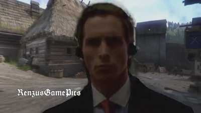 Patrick Bateman Walking in Rataje