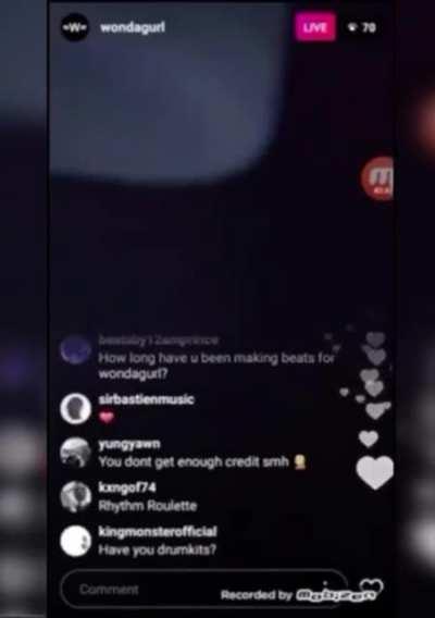 Wondagurl appreciation, really hope she has a few placements on pink tape and upcoming projects her production is insane her and Uzi never miss 🔥🔥