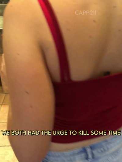 Stalling until the movie starts