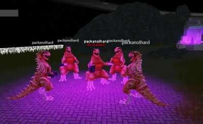 was messing around in my game with friends