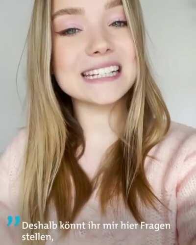 Promo für ihr kommendes Interview mit „vanessas_on.mai.way“