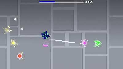 My first layout ever. It's unfinished but what do you think about it? Is beginning good? (difficulty: medium-hard demon)