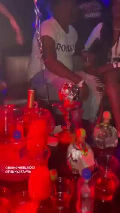 Trashy way to test her man's loyalty.