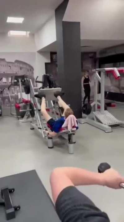 Gym cringe compilation