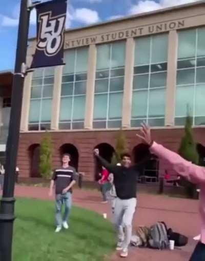 Just some guys and some oranges