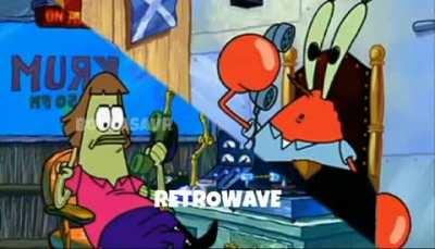 Mr. Krabs gets groovy