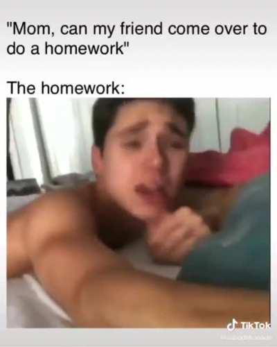 Lots of homework to do!