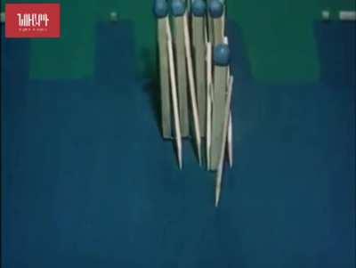 Без слов, старый мультфильм, полностью отображающий текущую ситуацию.