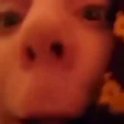 The fact that he’s doing the same silly voice he does nowadays is PERFECT.