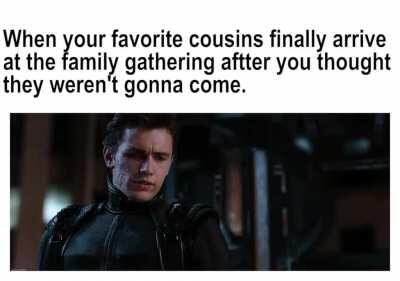 Harry, I need your help, I can't sit at the kids table on my own...