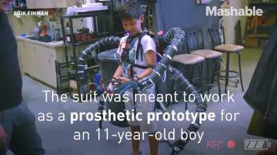 A real life Doc Ock suit!