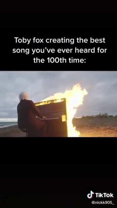 And then he puts it for you writing an essay in school (Credit on screen)