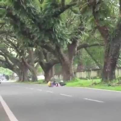 HMFT after i ride a bike without a helmet