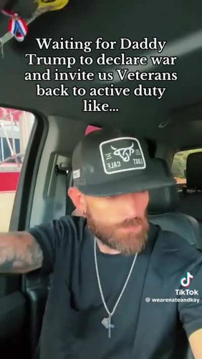 A grown man calling Trump  “Daddy” is so damned cringe.