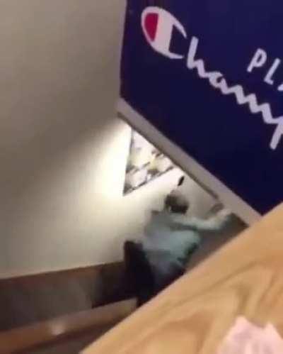 HMB while I climb over the stairs