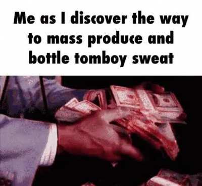 tomboy sweat ☺️😋😋