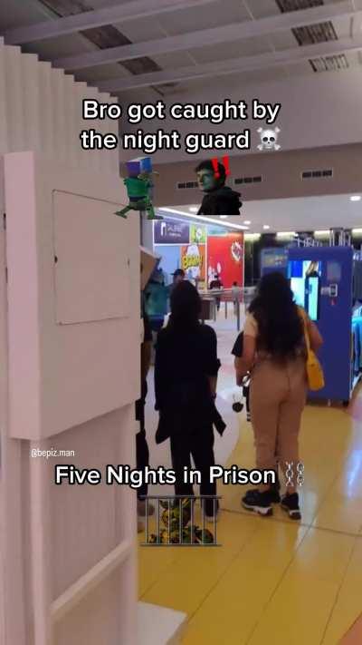 Mike finally caught his crusty ass 💀