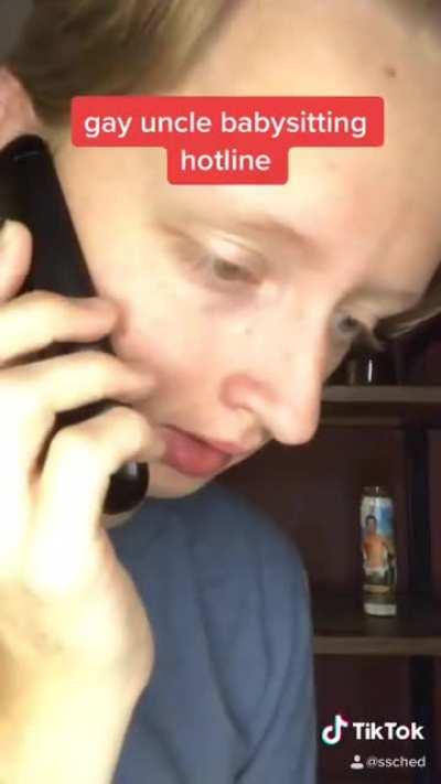 gay uncle babysitting hotline