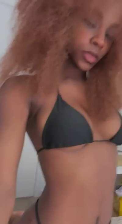 Would you follow me to the bathroom to get a taste?