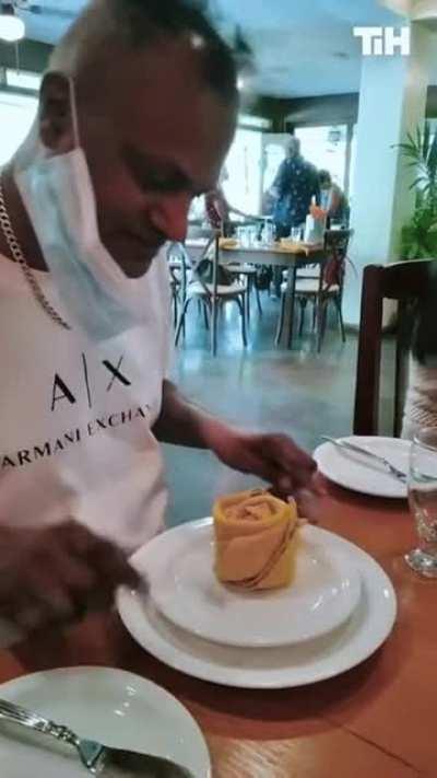 What kind of pastry is thi- oh...