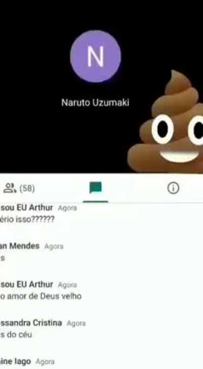 Tira a nota do naruto