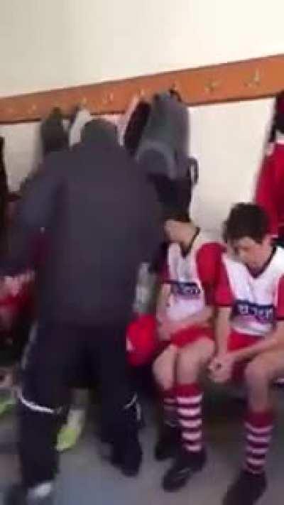 My dressing room after losing with 35 shots and 80% possession.