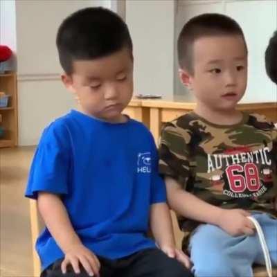 When you’re over 40 and the movie starts. 😆 Also, good looking out, kiddo. Very sweet.