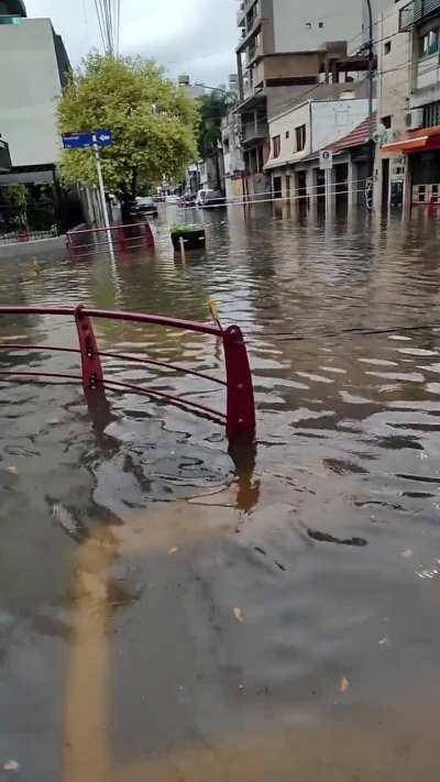 Llendo al trabajo hoy.