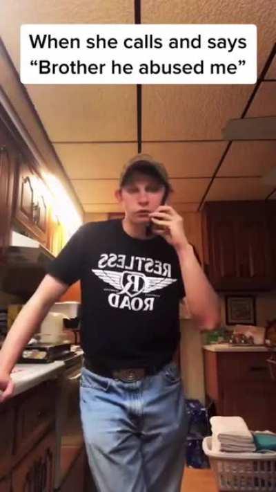 He really tried to punch with is elbow