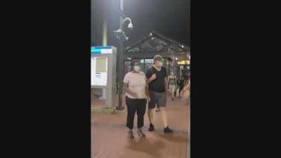 Groups of people roaming around Minneapolis attacking independent journalists