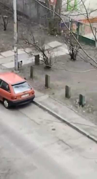 Ukrainian citizens capture Russian member of drg