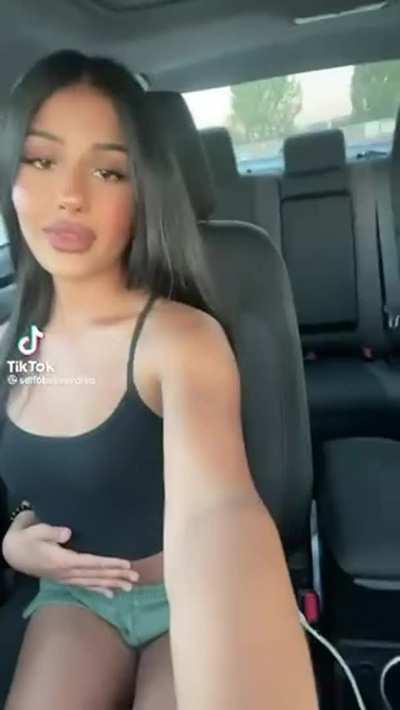 After my girlfriend and I felt like we needed to understand each other a bit better, we booked a trip to the swap clinic. After we had swapped bodies, we were making our way home till she wanted to stop at the store. Here I am recording myself in her body