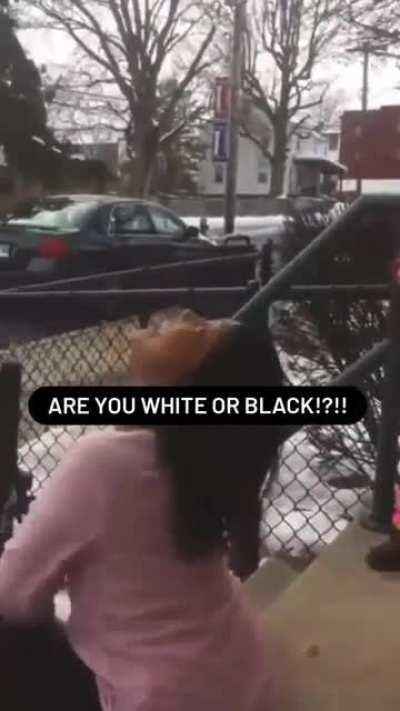 Little girl wasn’t playing that day.