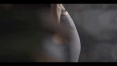 Hazar Ergüçlü foot on face victory pose in The Protector