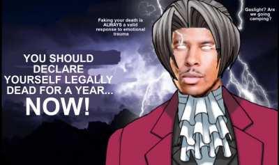 it's been🙏 a rough 💀 year 📆 for ace attorney 🧑🏻‍⚖️ fans🤮. here's some🥺 emotional 🥰support 🤗