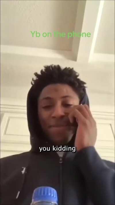 YB was spotted with Corn Pop