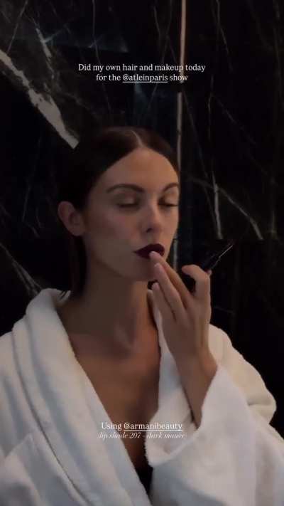 Getting ready for Atlein Ready-to-Wear F/W 2025