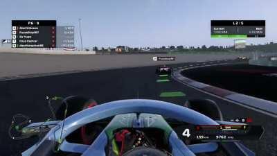 I jumped off my chair