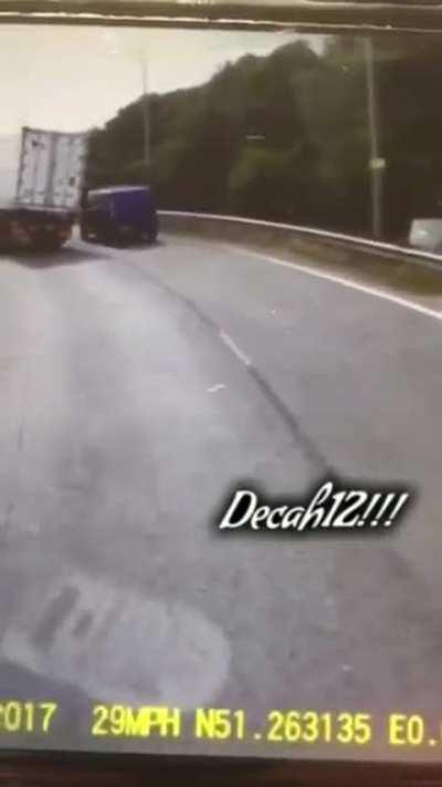 HMFT after I try overtake this truck dangerously