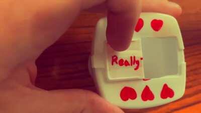 A sweet message for all of you!