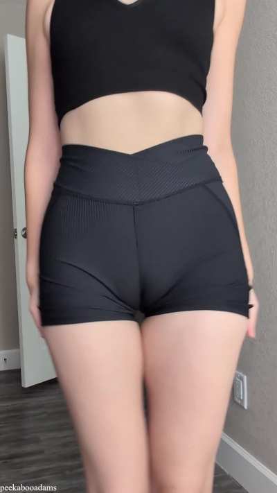 Loving the way my new shorts fit