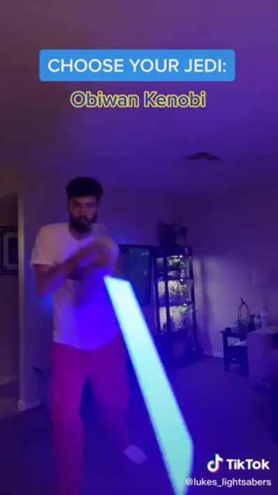 Prequel lightsaber display