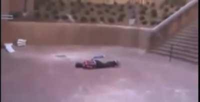 HMFT after I scooter down this flight of stairs