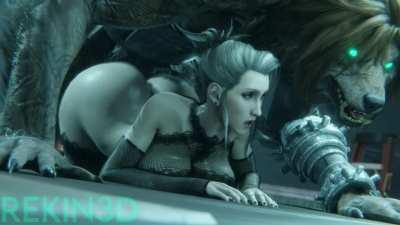 Scarlet x WW Cloud [Final Fantasy] (rekin3d)