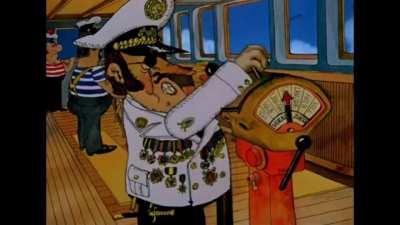 What is it? What it this? Signal retreat - an unidentified submarine was spotted in the area of maneuvers. Full back, fullest back, 999 thousand devils!