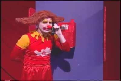 Woods de palhaço caçarola ai