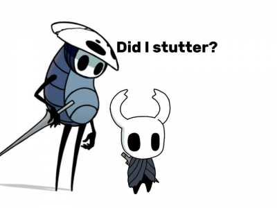 Hornet says Ara Ara (sound on 🔊)