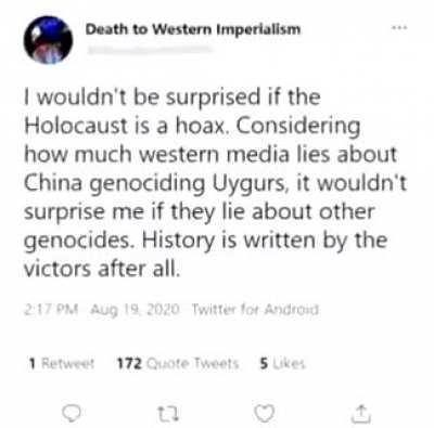 Western imperialists trying to make another western country look bad >:0