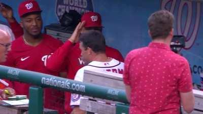 [Highlight] Ryan Zimmerman gets special recognition during final game of 2021.